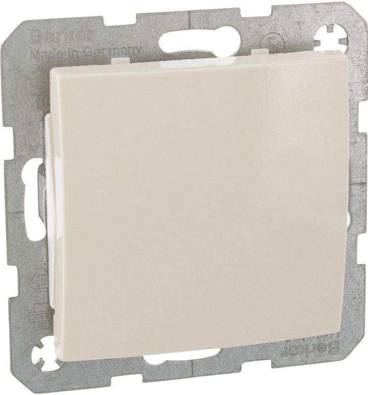 Berker - S1 - Inbouwschakelaar - Crème - 10 Stuks