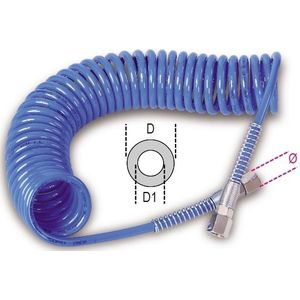 Beta - Polyuretheen Spiraalslang - 10 Meter - 98 Shore - Elastomeer