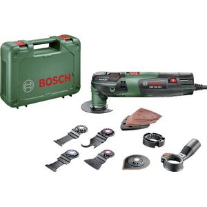 Bosch Groen PMF 250 CES Set 0603102101 Multifunctioneel gereedschap | koffer 16-delig - 0603102101