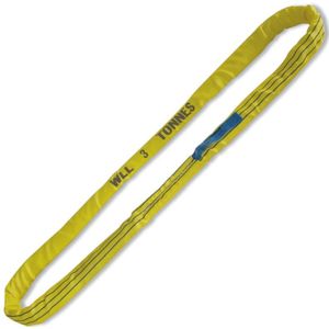 Beta - 8176 - Ronde Stroppen - Geel - Polyester - 3 Ton