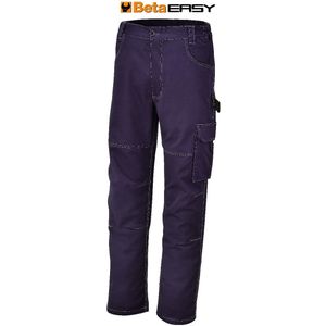 Beta BetaWORK Werkbroek, T/C twill, 245 g/m2, blauw 7840BL XL - 078400104