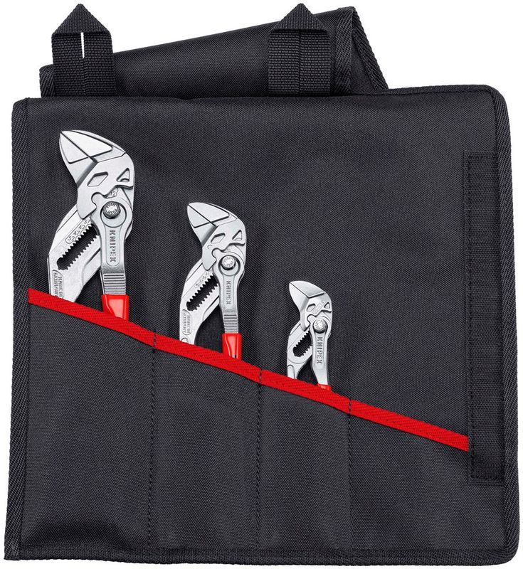 Knipex - Sleuteltangenset - 3 Stuks - Polyester Roltas - 330 mm