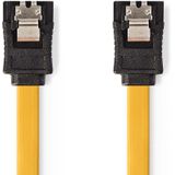 Nedis SATA Kabel | 6 Gbps | SATA 7-Pins Female | SATA 7-Pins Female | 1 m | Geel | 1 stuks - CCGP73250YE10 CCGP73250YE10