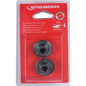 Rothenberger Reserve-snijwiel | snijwiel-d. 31,5 mm snijdiepte 7 mm | hooggelegeerd, geharde staal | 2 stuks - 070089D 070089D