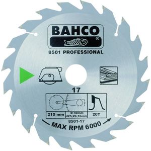 Bahco cirkelzaagblad hardmetalen tanden | 8501-16