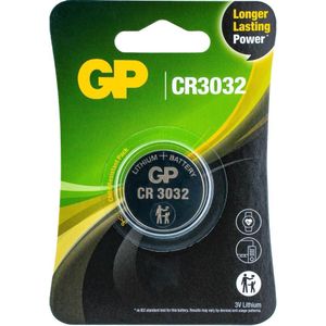 GP - LIR2450 - Lithium Knoopcel 3032 - Blister met 1 Batterij - 3 Volt