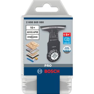 Bosch Accessoires PRO AII 65 APIB invalzaagblad | 65 x 40 mm | 10 stuks - 2608669080