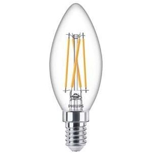 Philips  LED filament kaars 4.5-40W E14 827 B35 helder LED3715