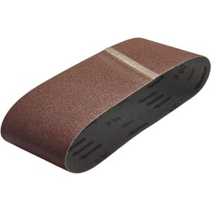 Wolfcraft Textiel schuurband | Korund | K80 | 100 x 560mm | 3 stuks - 1936000
