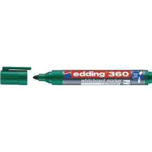 Edding Whiteboardmarker | groen | streepbreedte 1,5-3 mm ronde punt | 10 stuks - 4-360004 4-360004