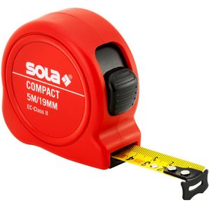 SOLA Rolbandmaat 8mtr Compact CO8 EG-Klasse 2 SB - 50500801