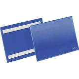Durable Etikettenhouder | B210xH148mm blauw | zelfklevend | pak a 50 stuks - 179507 179507