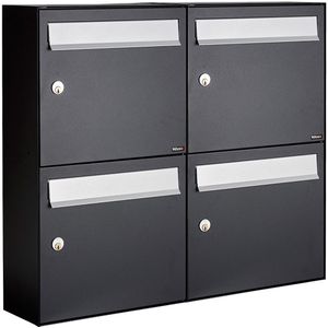 Allux Flow Set 2-Breed, 2-Hoog Zwart - 40040070_2x2
