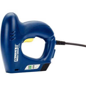 Rapid Elektrische Tacker E-Tac | Incl. 300 Nieten 140/8 + 300 Nieten 140/12 + 300 Brads 8/15 - 5000576