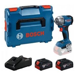 Bosch Blauw GDS 18V-350 Accu Slagmoeraanzetter | 350 Nm | Incl. accu's en lader - 06019M5022
