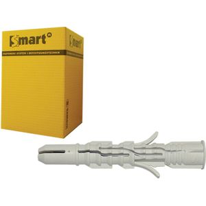 pgb-Europe SMART | Sterke nylon multifunc. plug SMART Ø 8x60 | 100 st SM0LBPN000800603