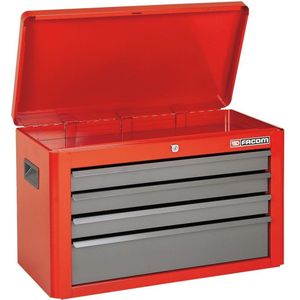 Facom set cm.130a geleverd met kist bt.64 met 4 laden  - 2074.M130A