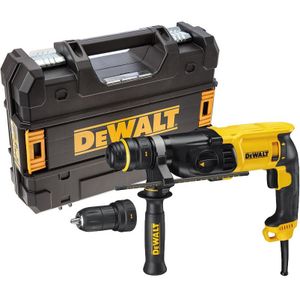 DeWalt D25134K 26mm SDS+ Combihamer met snelwisselboorkop | 800w 2.8J  - D25134K-QS