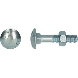 pgb-Europe PGB-FASTENERS | Houtbout 4.8 DIN 603/555 M 8x120 Zn | 50 st 603001008001204
