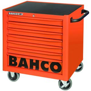 Bahco Gereedschapswagen 26" met 7 lades | laag model | oranje | 755 mm x 501 mm x 760 mm - 1470K7LH