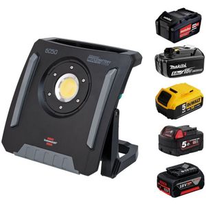 Brennenstuhl 1173140600 | Multi Batterij LED Bouwlamp | Hybride | 6050 MH | 6200 lm | IP65 | Zonder accu - 1173140600