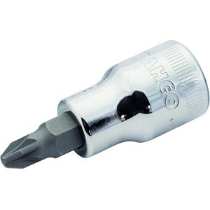 Bahco Schroevendraaierdopsleutel 1/2" | vierkantaansluiting | Pozidriv PZ2 - 7809PZ-2