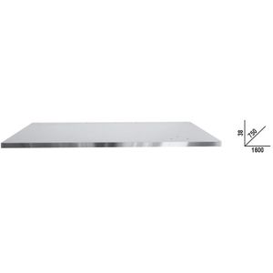 Beta - C58Plt-X 1,6 Werkblad - Inox - Dikte 38 mm