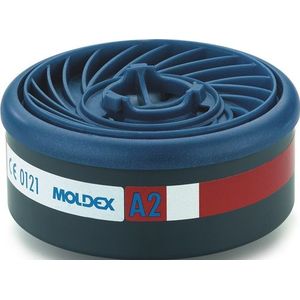 Moldex Gasfilter | EN 14387:2004 + A1:2008 A2 | passend voor 4000 370 738, 4000 370 739 | 8 stuks - 920001 920001
