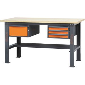 Beta C58Bc-W1,6 4C/A Werkbank | Hout | 4 laden - 058000614