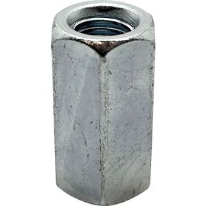 Steelies Ultimate zeskantverbindingsmoer DIN6334 M20 SW30x60 rvs A2 | 10 stuks - 92602000601