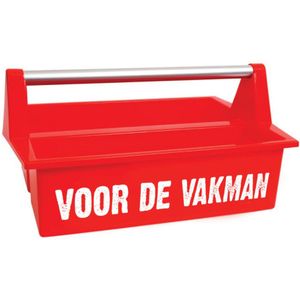 Dynaplus "Gereedschapsbak Rood ""Voor De Vakman"" Leeg" - 8905.01.00001
