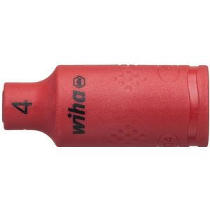 Wiha - Dopsleutelinzet - Geïsoleerd - Buitenzeskant 4.0 mm x 42 mm