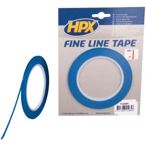 HPX Fine line tape (lineerband) | Blauw | 3mm x 33m - FL0333 | 40 stuks FL0333
