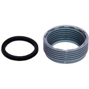 Kirchhoff ECO-SAVE kunststof reduceerring voor sifon, grijs, 1 1/2" ET x 1 1/4" IT - 988376049