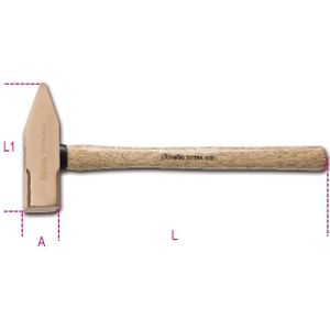 Beta Vonkvrije bankhamers met houten steel 1370BA 500 - 013700805