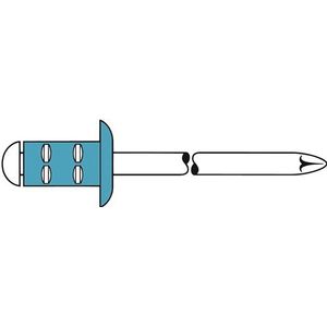 Gesipa Blindklinknagel | klinknagelschacht d x l 4 x 17 mm | RVS | 500 stuks - 1433913 1433913