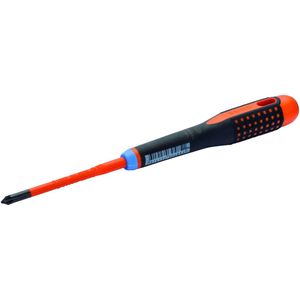 Bahco Schroevendraaier ERGO™ | geïsoleerd | VDE | driecomponentengreep | smal blad | combitip | 5 mm/PZ1 - BE-8710SL