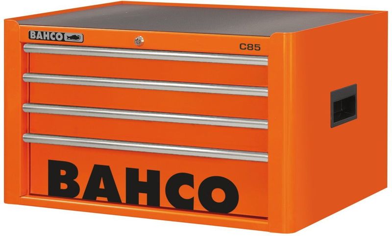 Bahco - Classic Opzetkast - Rood - 4 Lades - 419 mm x 501 mm x 677 mm