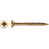 pgb-Europe PGB-FASTENERS | Spaanplaatschroef VZK-Z Ø 6,0x110 ZnGeel | 100 st PGWVZG002006001102
