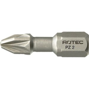 Rotec PRO Insertbit PZ 1 L=25mm C 6,3 Torsion BASIC - 10 stuks - 8040001