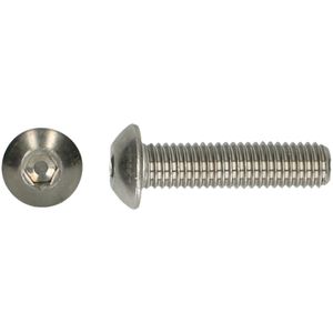 pgb-Europe PGB-FASTENERS | BZK bolkopschroef oef A2 ISO 7380-1 M8x40 | 200 st 073801A70008000403