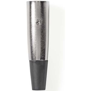 Nedis XLR-Connector | Male | Solderen | 7.0 mm | Zilver | 25 Stuks | 1 stuks - CAVC15900ME CAVC15900ME