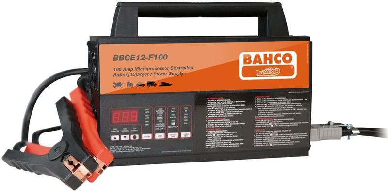 Bahco - BBCE12-F100 - Batterij Oplader - Automatisch - 12V - 100A