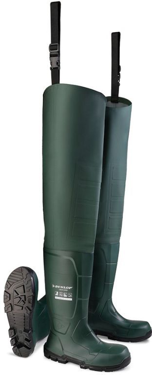 Dunlop - Jobguard Overknee Laarzen - PVC - Zwart