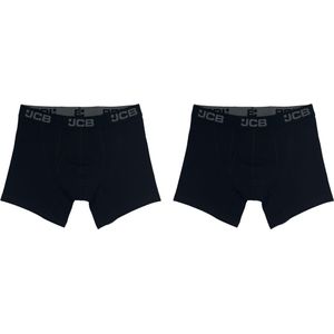 JCB Core Boxershorts | Basic | Maat S | Zwart | 2 stuks - JCBU-05