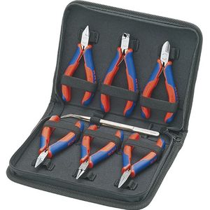 Knipex Elektronica tangen set in etui 7-delig - 002016