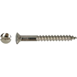 pgb-Europe PGB-FASTENERS | Houtschroef BVK DIN 95 Ø 3,50x30 Ms/Ni | 200 st 000095MN0003500303