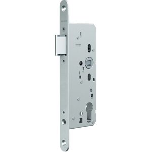 ASSA ABLOY N1005 Cilinderloopslot | DM65mm | PC72mm | krukgat 8mm | voorplaat RVS 24x235mm rechthoekig | zamac vernikkelde dagschoot | DR 1+3/2+4 - A000300214