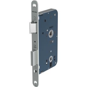 ASSA ABLOY 2486 Toilet/badkamerdeurslot | DM60mm | WC72mm | krukgat 8mm | voorplaat RVS 24x235mm afgerond | DR 1+3/2+4 - 10025628