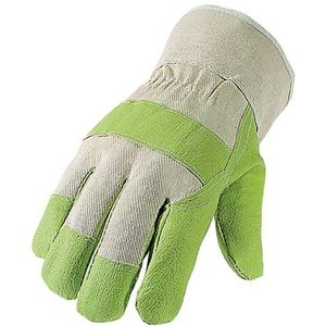 Asatex Werkhandschoen | maat 10,5 groen/natuurlijke kleuren | 100 % vinyl | PSA-categorie I | 12 stuks - PH - PH